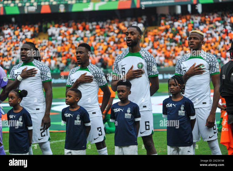 abidjan-cote-divoire-january-18-calvin-bassey-zaidu-sanusi-semi-ajayi-and-victor-osimhen-of-nigeria-during-the-totalenergies-caf-africa-cup-2X23X1M
